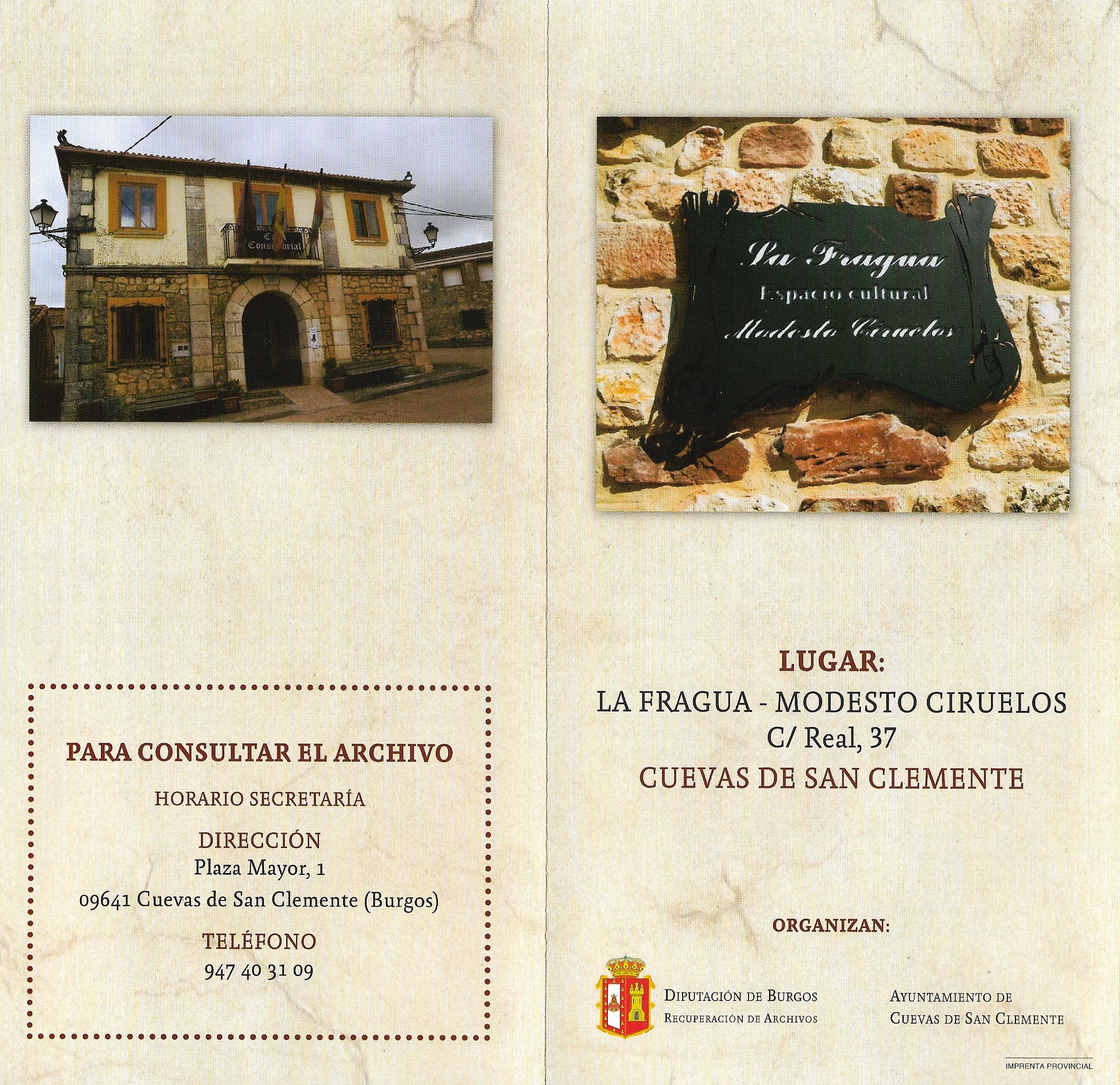 Archivo Municipal- Exposición de Documentos