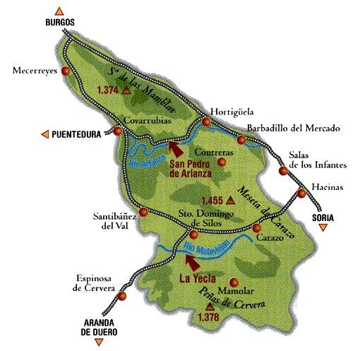  La Yecla y los Sabinares del Arlanza