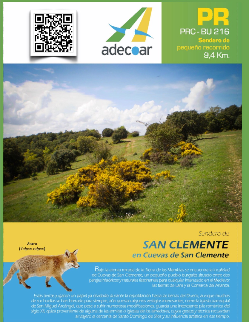 Sendero de San Clemente PRC-BU 216
