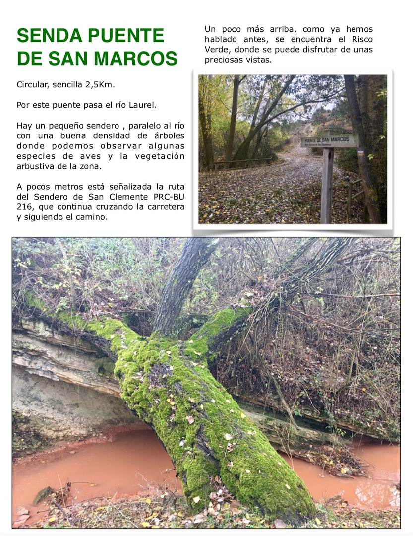 Senda Puente de San Marcos